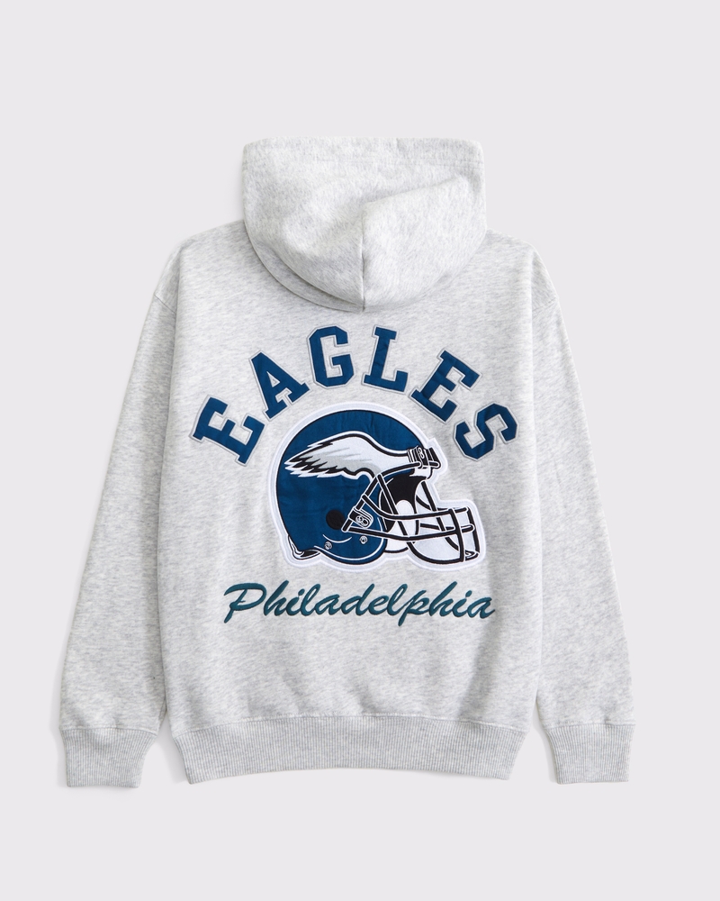philadelphia eagles graphic popover hoodie