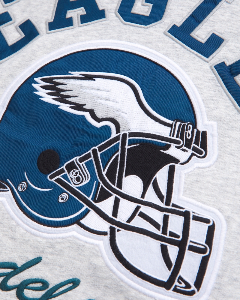philadelphia eagles graphic popover hoodie