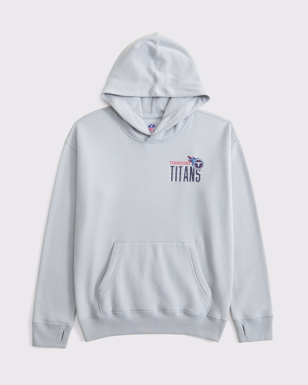 tennessee titans graphic popover hoodie, Gray - Titans view 2