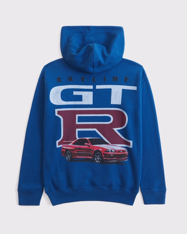 nissan gt-r graphic popover hoodie
