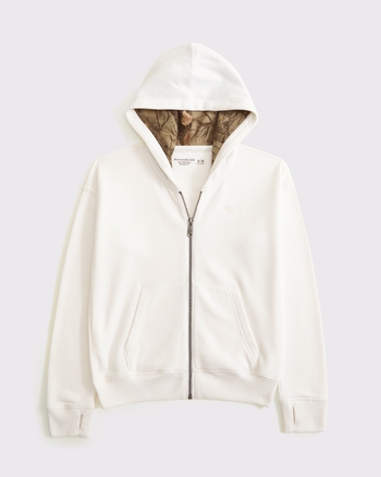 essential icon full-zip hoodie from Abercrombie & Fitch - $19.99