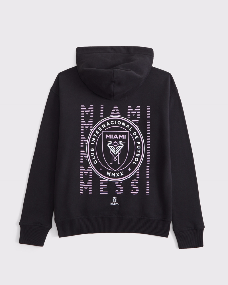 lionel messi graphic popover hoodie