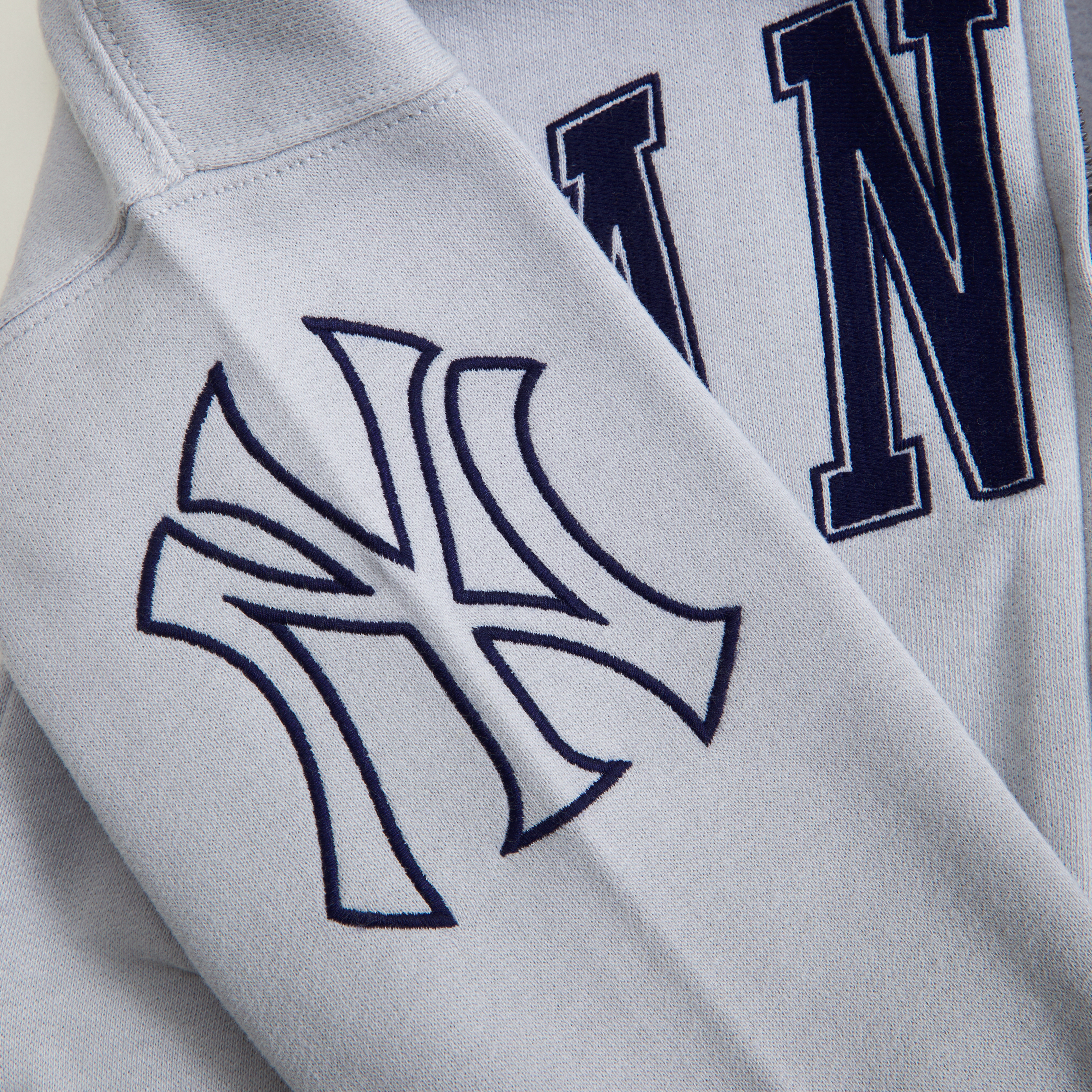 ゆっきー boys new york yankees graphic full-zip hoodie | boys tops
