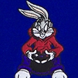 bugs bunny graphic popover hoodie