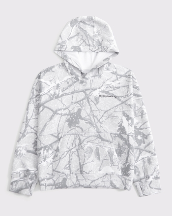 ypb neoknit logo popover hoodie