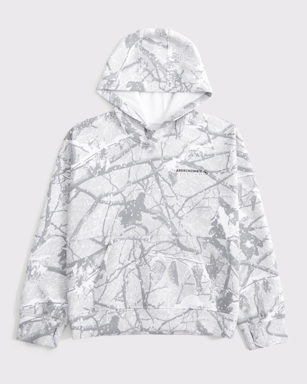 ypb neoknit logo popover hoodie, Camo view 1