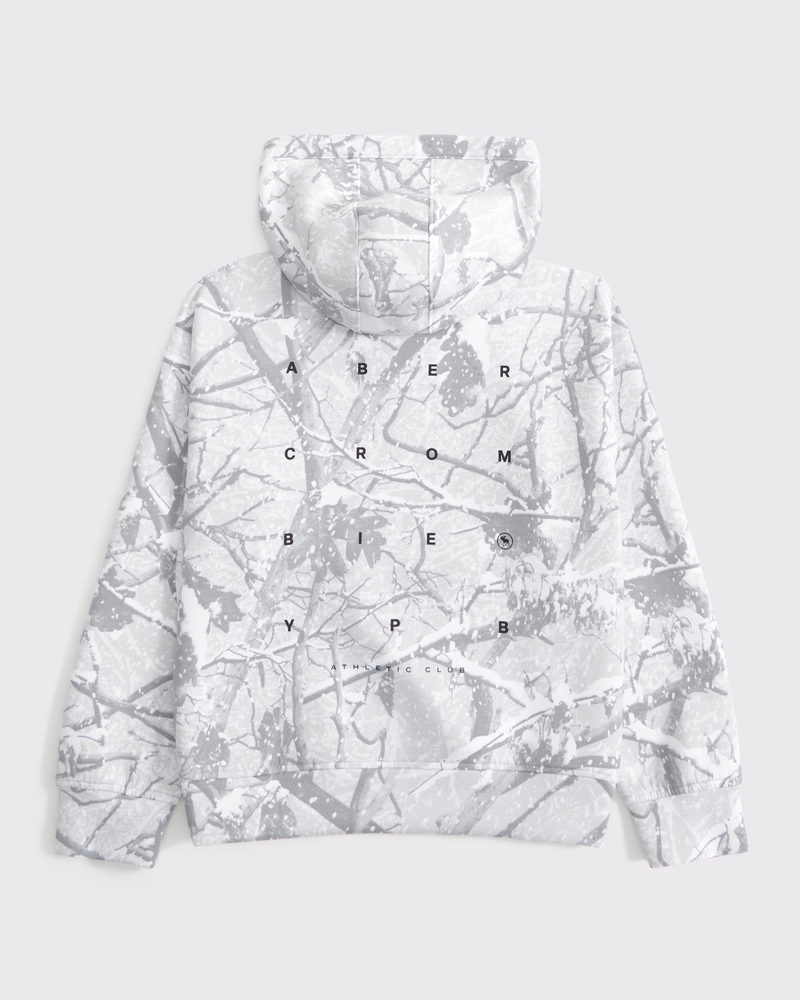 ypb neoknit logo popover hoodie