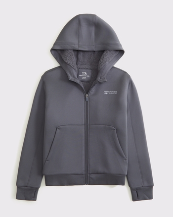 ypb cozy-lined full-zip hoodie from Abercrombie & Fitch - $21.99