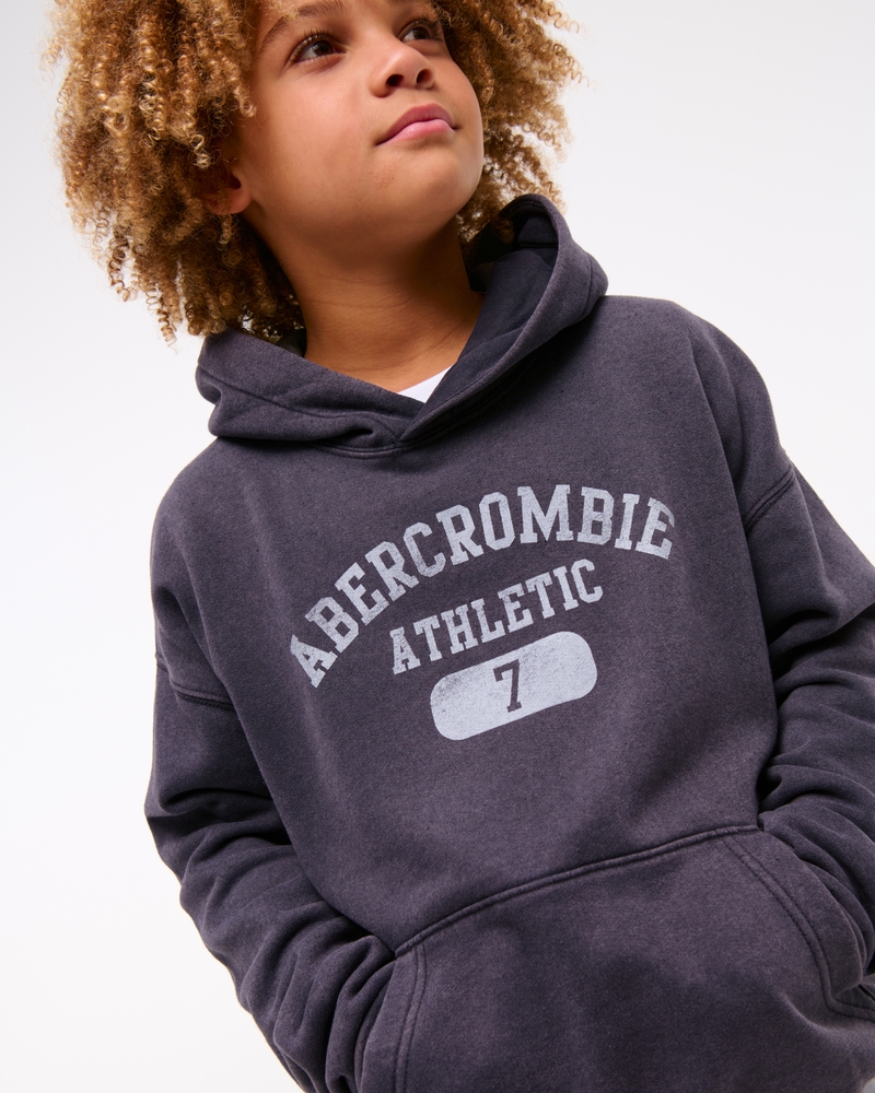 logo popover hoodie