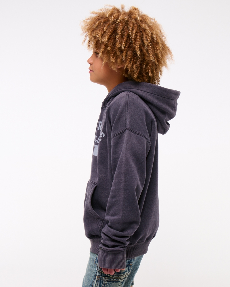logo popover hoodie