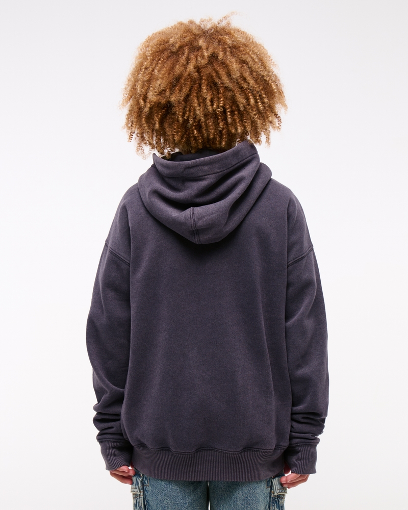 logo popover hoodie
