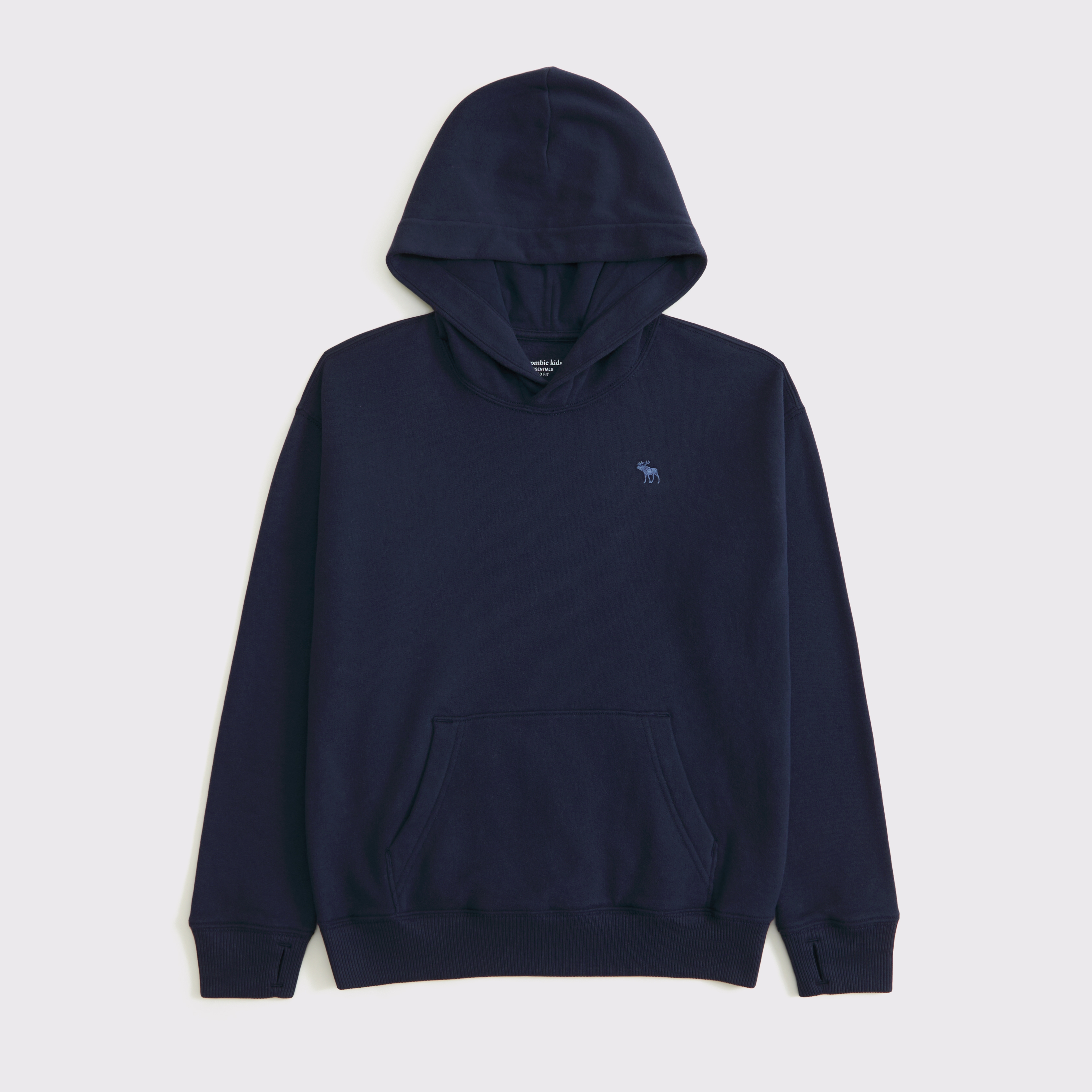 Abercrombie & Fitch Kids' Essential Icon Hoodie In Purple