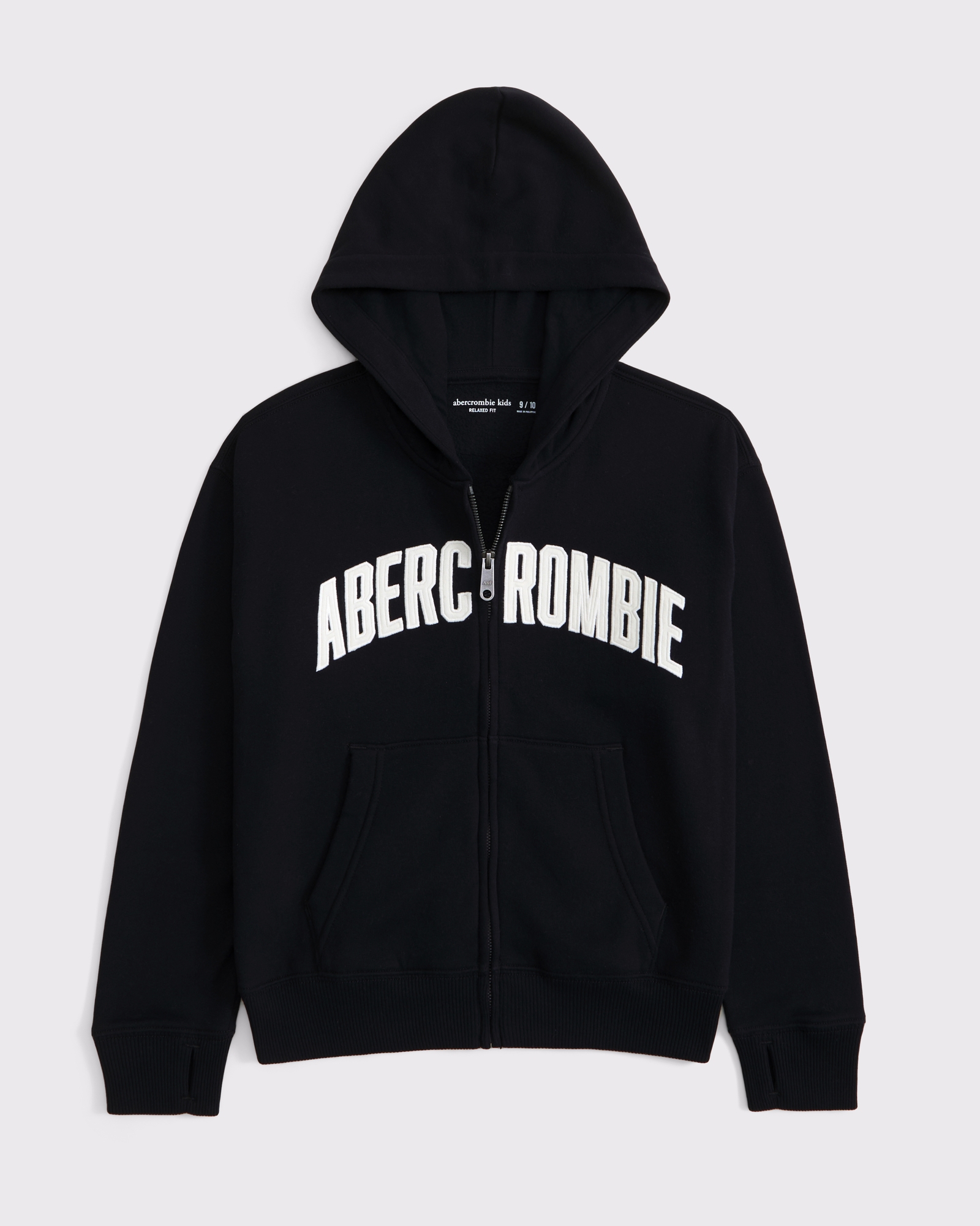 Abercrombie Kids Logo full-zip hoodie | Arden Fair