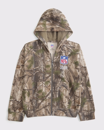 nfl graphic full-zip hoodie from Abercrombie & Fitch - $74.95