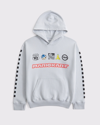 mario kart graphic popover hoodie from Abercrombie & Fitch - $59.95