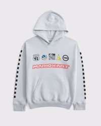 mario kart graphic popover hoodie