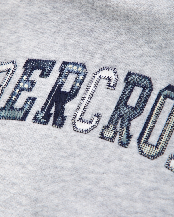 logo popover hoodie, Light Gray view 2