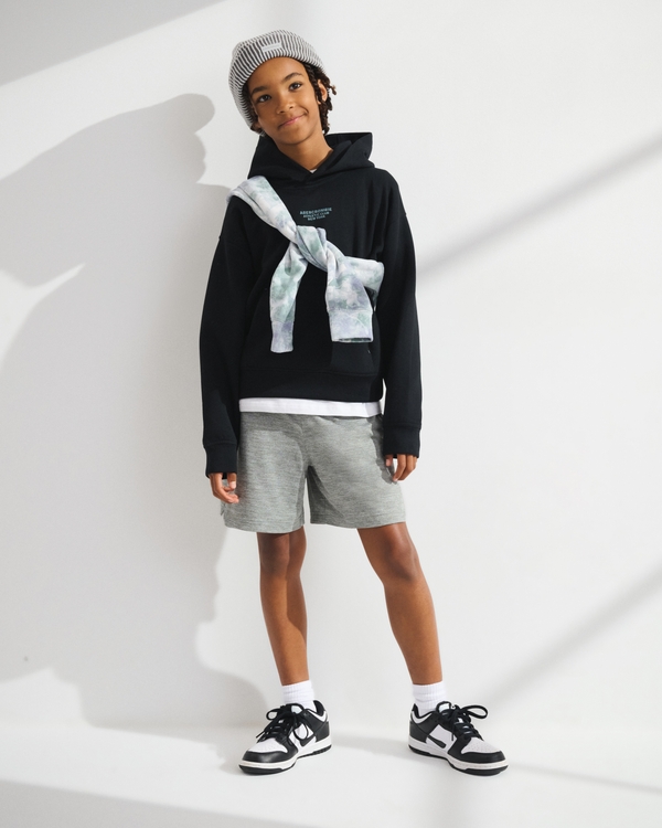 ypb neoknit graphic logo popover hoodie