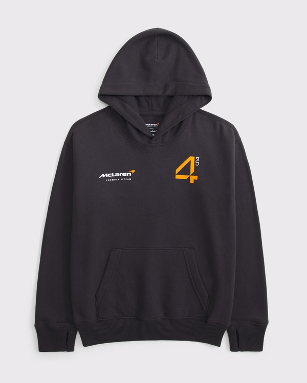 mclaren graphic popover hoodie, Dark Gray view 2