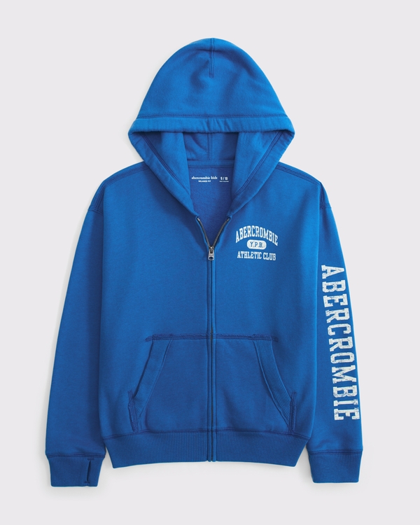 ypb full-zip hoodie, Blue view 1