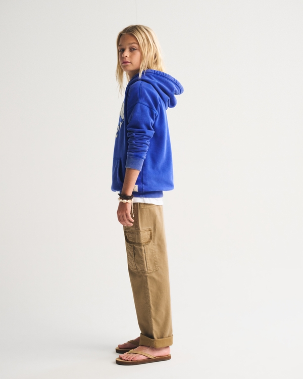 logo popover hoodie
