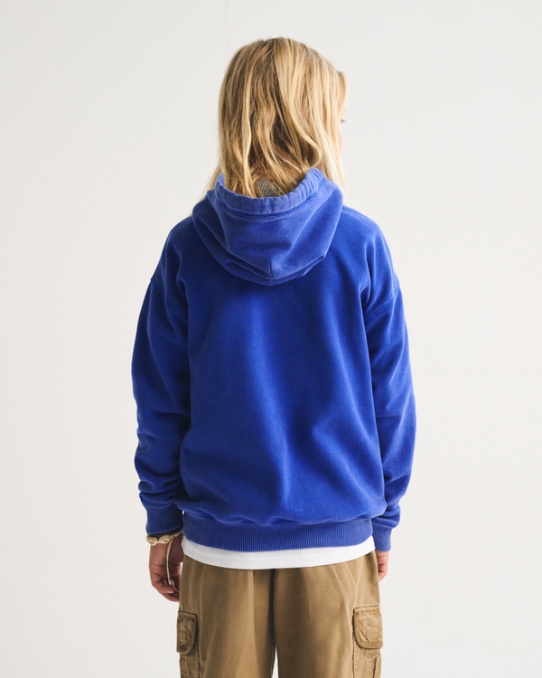 logo popover hoodie