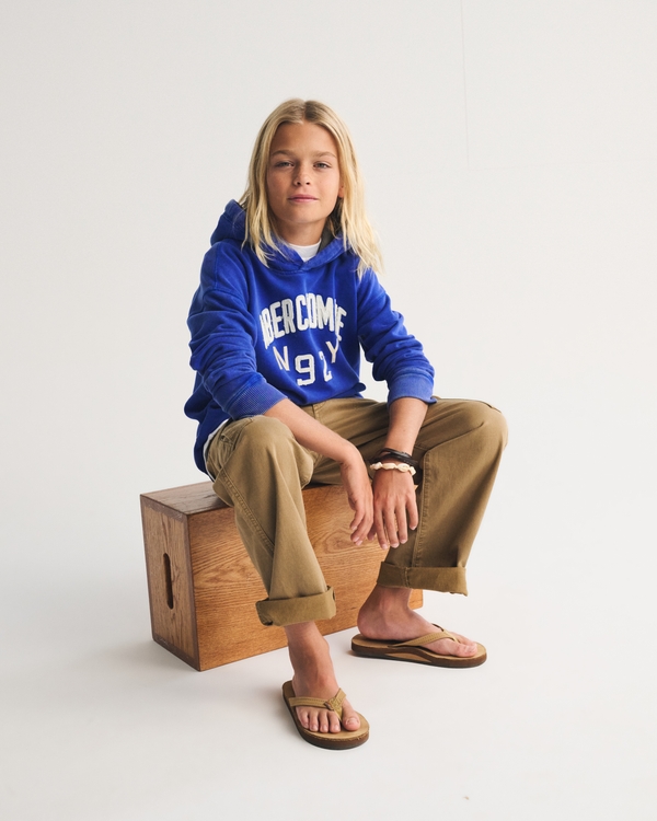logo popover hoodie