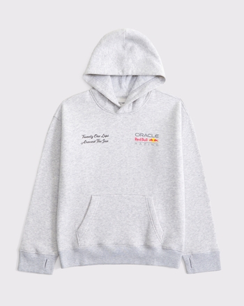 oracle red bull racing graphic popover hoodie from Abercrombie & Fitch - $59.95