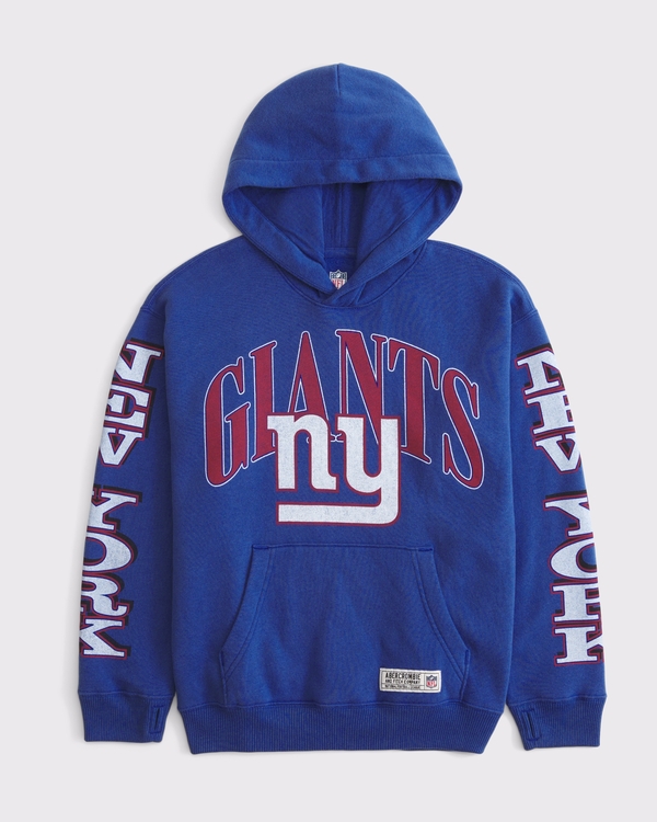 kids new york giants popover hoodie, Blue - Giants view 1