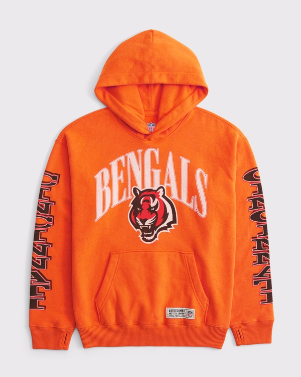 kids cincinnati bengals popover hoodie, Orange - Bengals view 1
