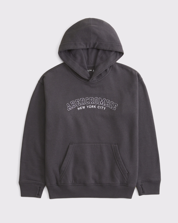 logo popover hoodie
