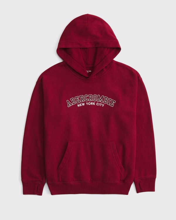 logo popover hoodie