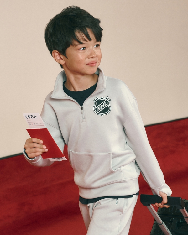 nhl neoknit quarter-zip sweatshirt