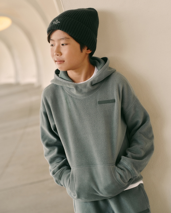 ypb cozy logo popover hoodie