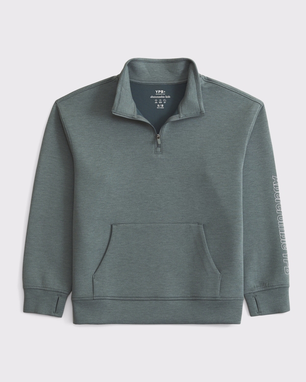 ypb neoknit quarter-zip sweatshirt