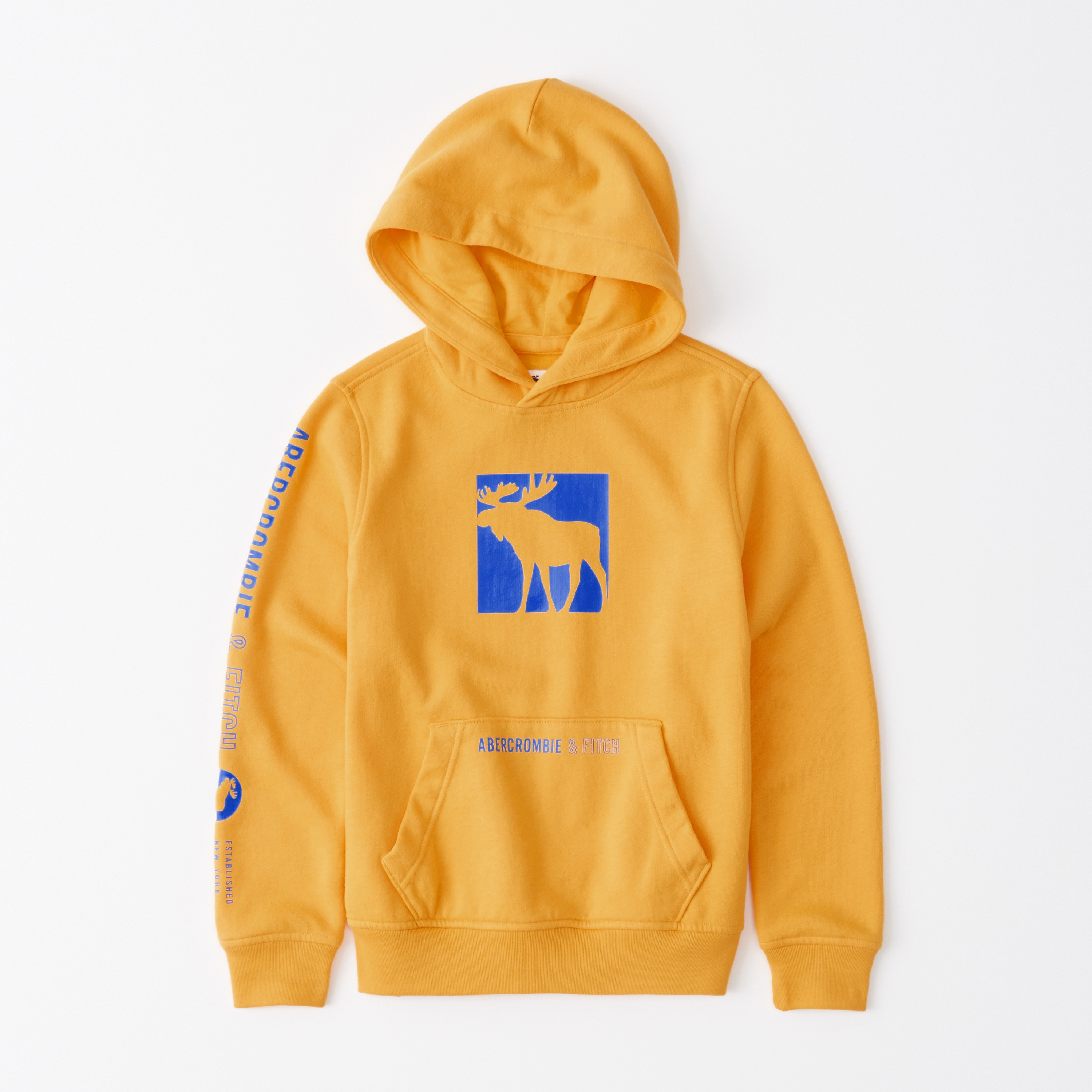 yellow abercrombie hoodie