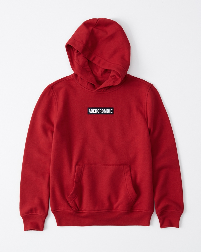 Abercrombie box clearance logo hoodie