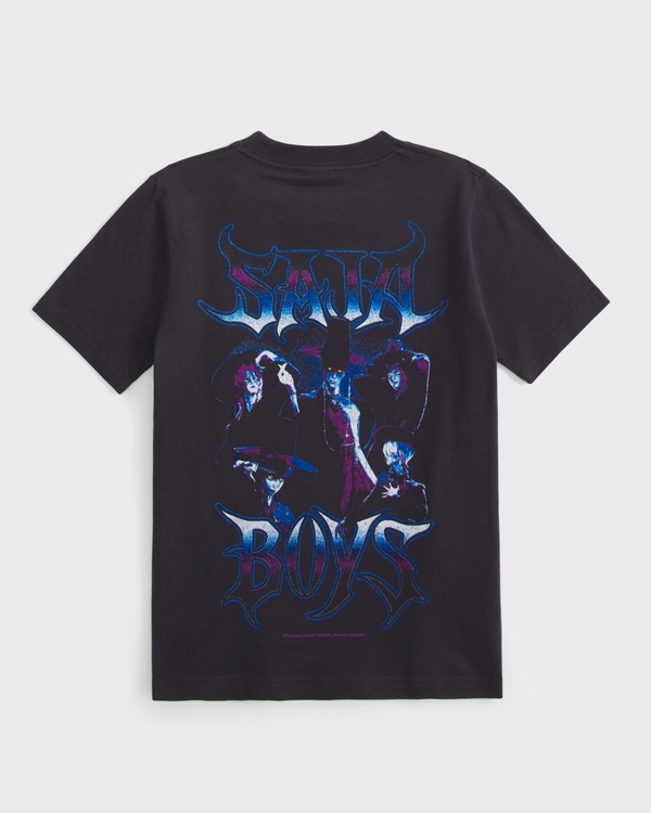 k-pop demon hunters saja boys tee, Dark Gray view 1