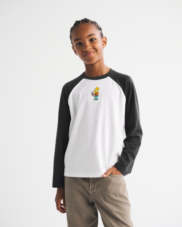 the simpsons long-sleeve tee