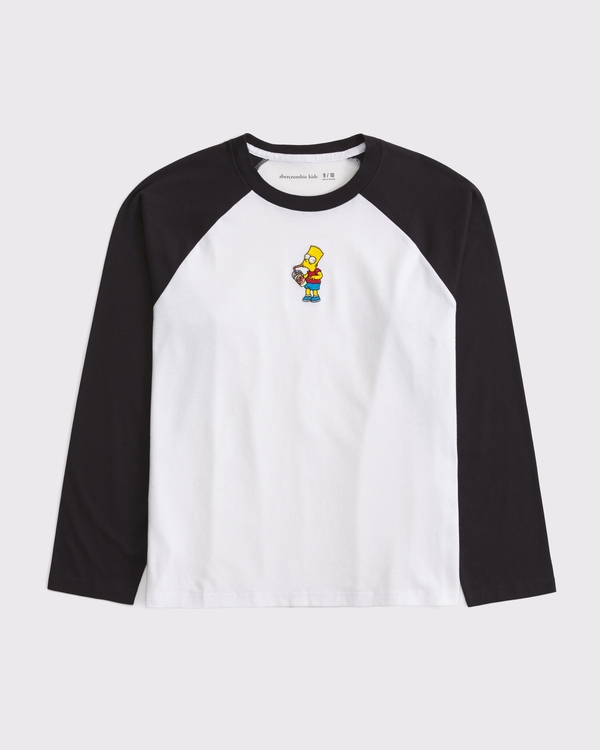 the simpsons long-sleeve tee, White view 2