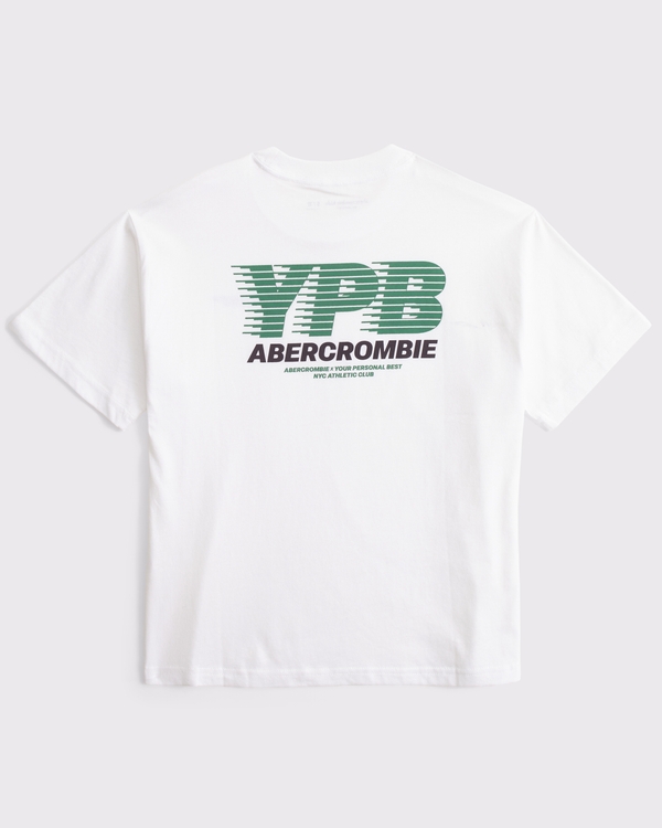 ypb relaxed logo tee, White view 1
