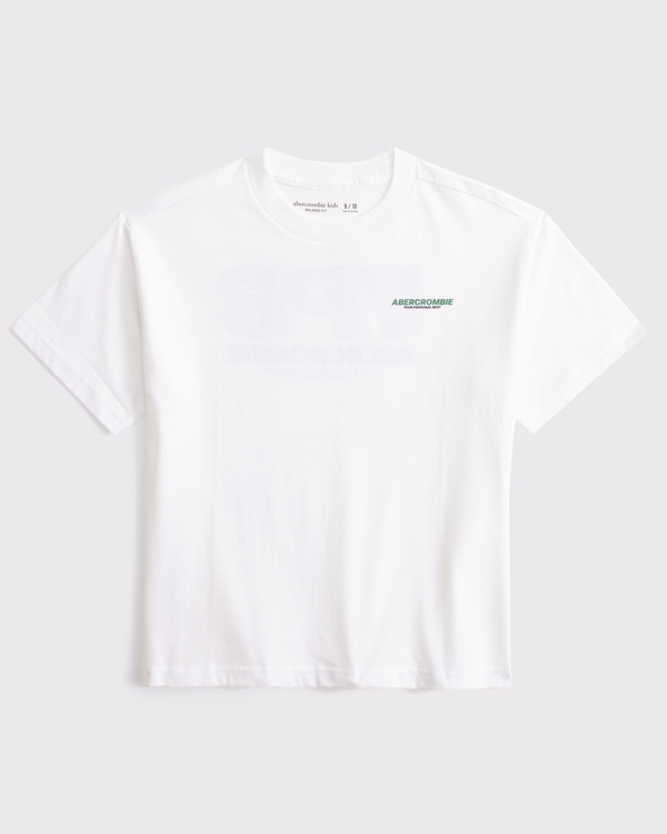 ypb relaxed logo tee, White view 2