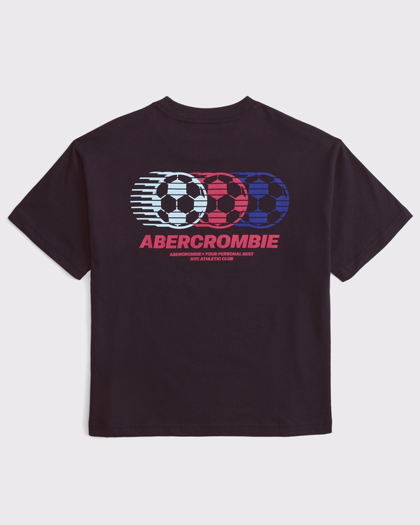 ypb relaxed logo tee, Black view 1