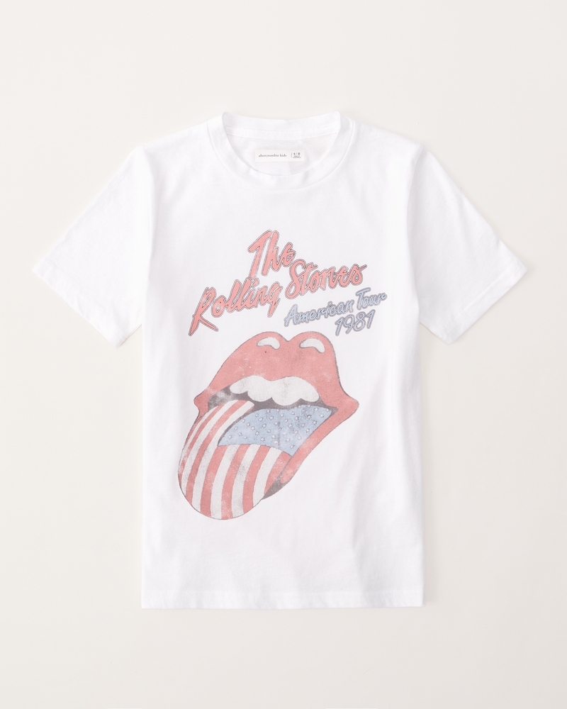 ni os camiseta con estampa de Rolling Stones ni os liquidaci n