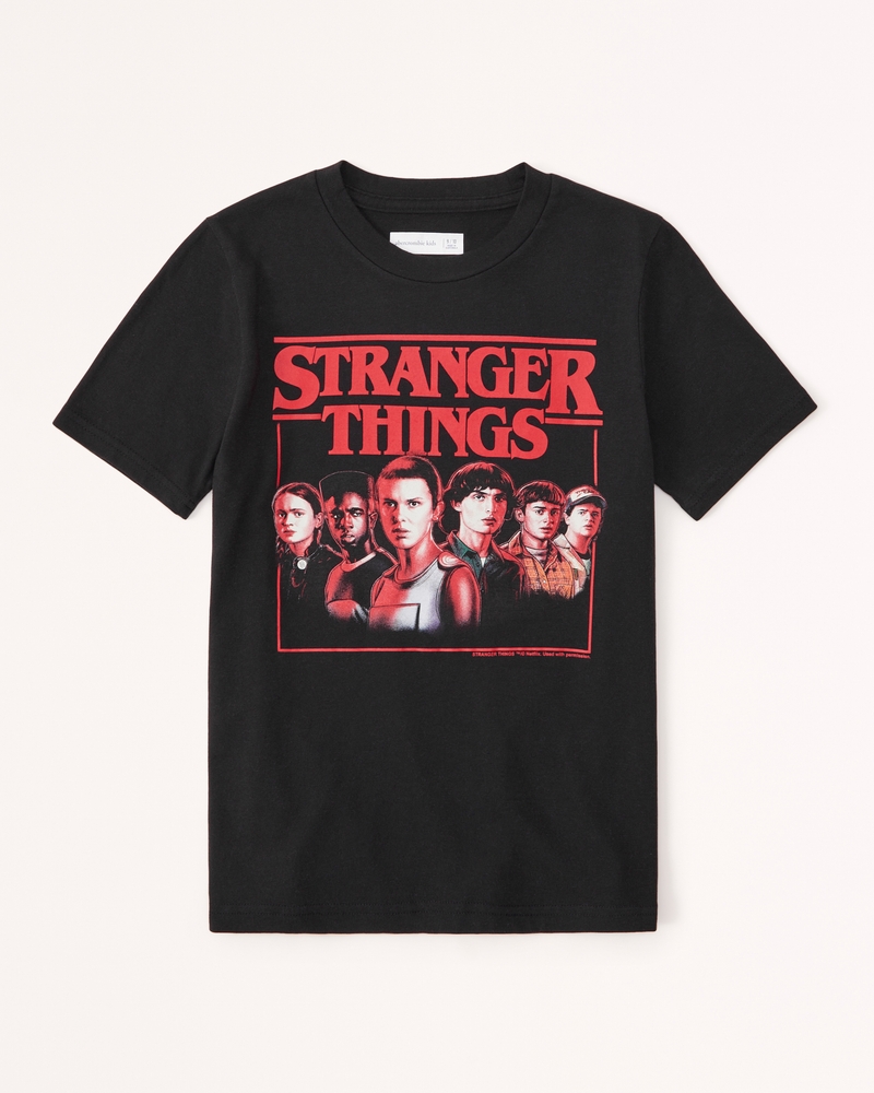 Camiseta con estampa de Stranger Things