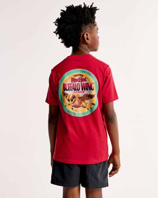 frank's redhot graphic tee, Red