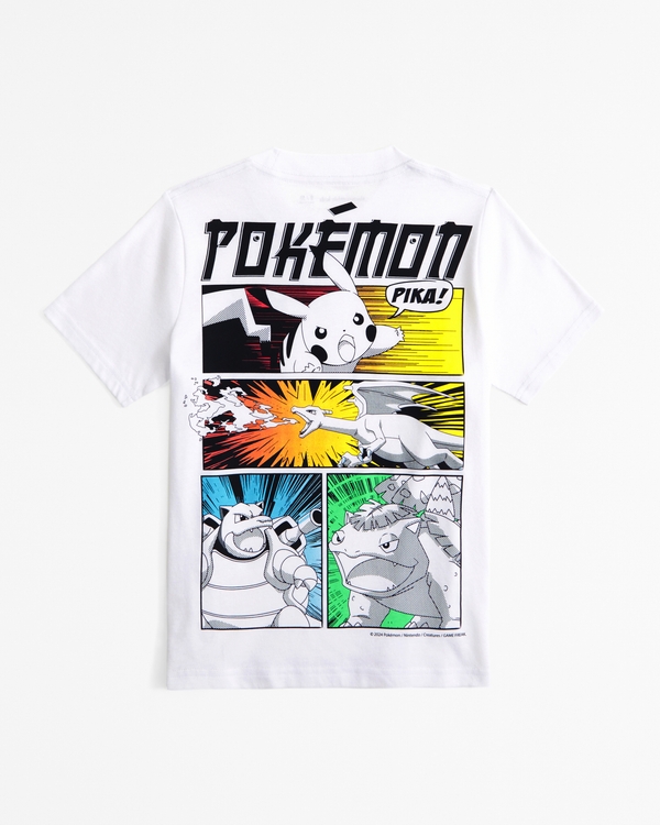 pokemon graphic tee, White