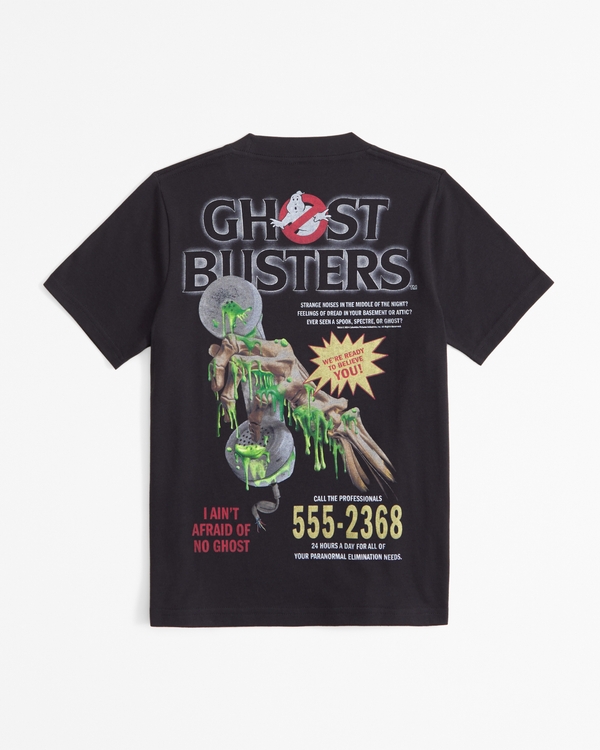 ghostbusters graphic tee, Dark Grey