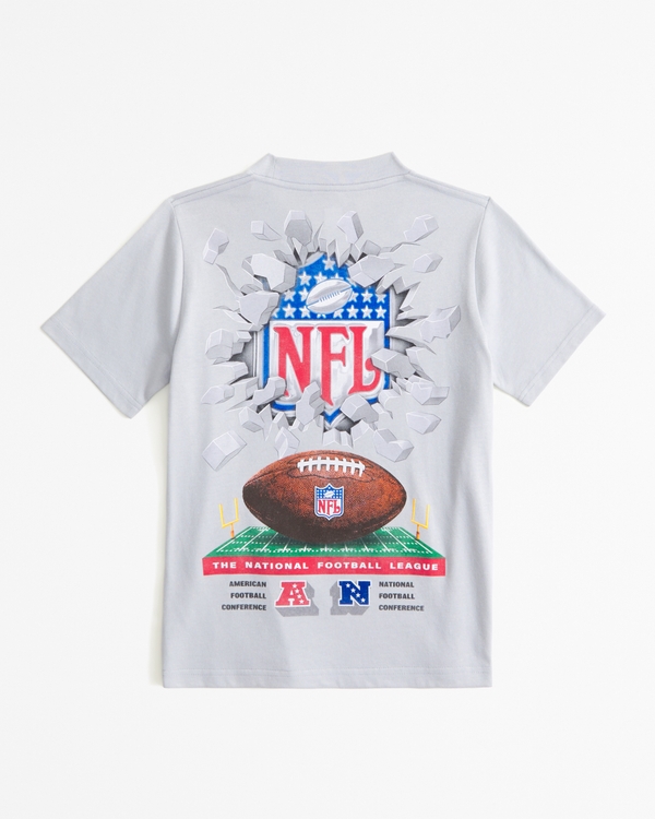 nfl graphic tee, Grey - Nfl view 1