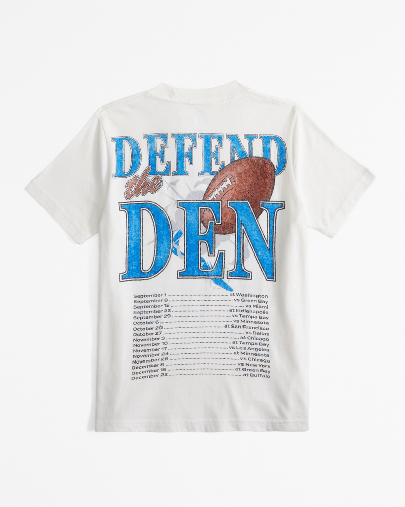 detroit lions graphic tee